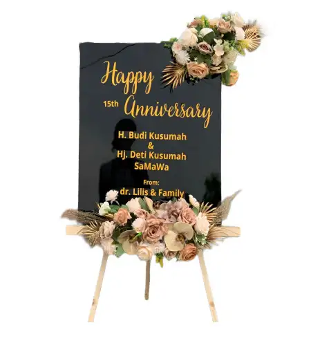 Papan Bunga Akrilik Wonoayu